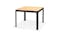 Home Collection Portals Square Dining Table - Black (Main)