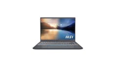 MSI Prestige 15 A11SC (i7, 16GB/512GB, Windows 10) 15.6-inch Laptop - Carbon Grey (9S7-16S711-011) - Front View