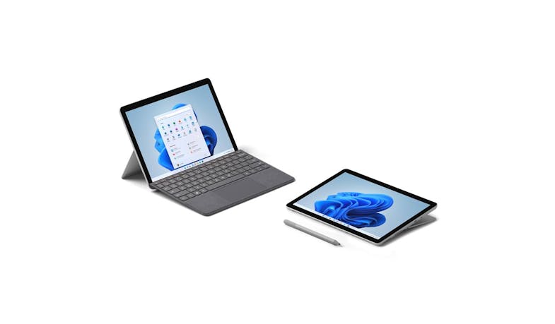 Microsoft Surface GO 3 (4GB/64GB) 10.5” Tablet - Platinum (8V6-00009) - Side View