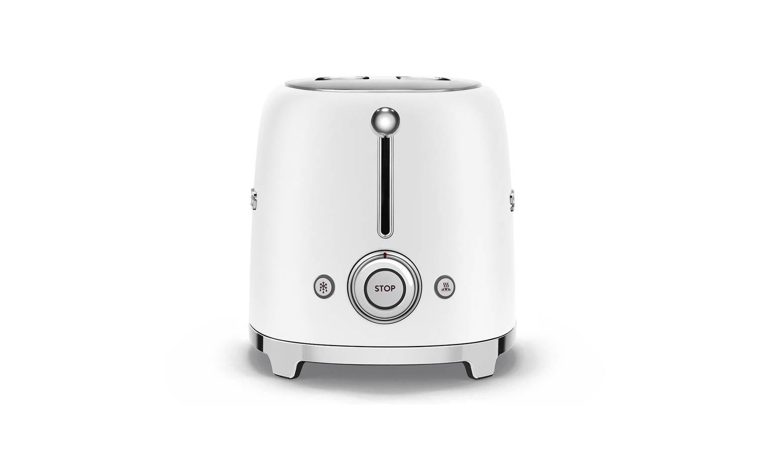Smeg TSF01WHMUK 50's Style Toaster Matte WhiteHarvey Norman Harvey