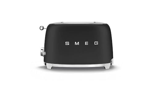 Smeg TSF01BLMUK 50's Style Toaster - Matte Black