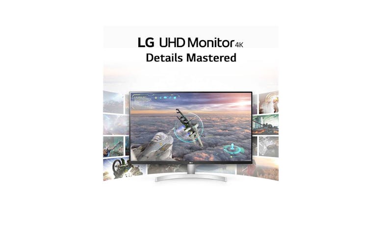 LG 31.5-inch 4K HDR Monitor (32UN500-W) - (01)
