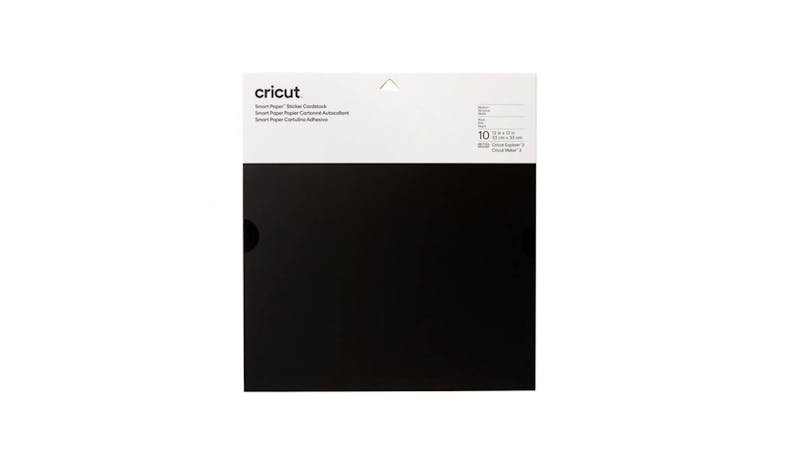 Cricut Smart Sticker Cardstock 10pcs - Black (2008316) - Main