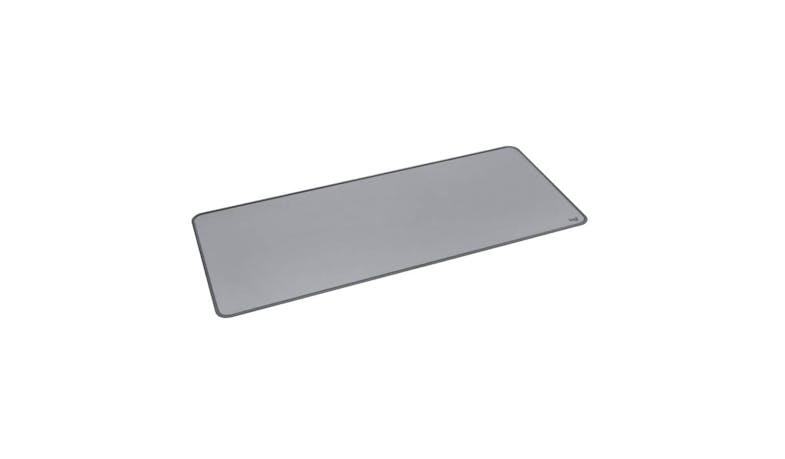 Logitech Studio Series Desk Mat - Mid Grey (956-000046) - Side View