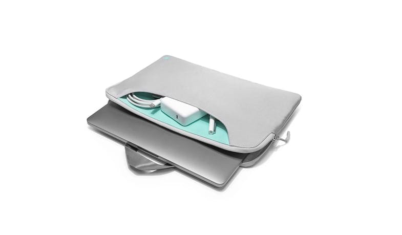 Tomtoc City A21 13-inch Slim Case Laptop Sleeve - Silver Gray (A21C01S) - 05