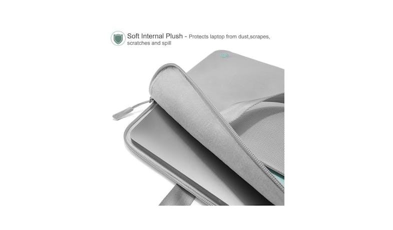 Tomtoc City A21 13-inch Slim Case Laptop Sleeve - Silver Gray (A21C01S) - 03