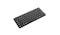 Targus Compact Multi-Device Bluetooth Antimicrobial Keyboard – Black (AKB862) - Side View