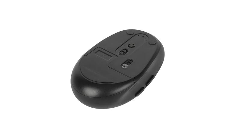 Targus Midsize Comfort Multi-Device Antimicrobial Wireless Mouse – Black (AMB582) - Bottom View