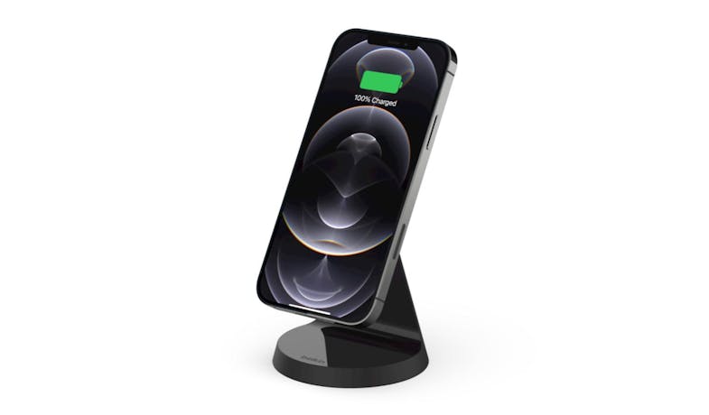 Belkin BOOST-CHARGE Magnetic Wireless Charger Stand 7.5W - Black (WIB003myBK) (4)