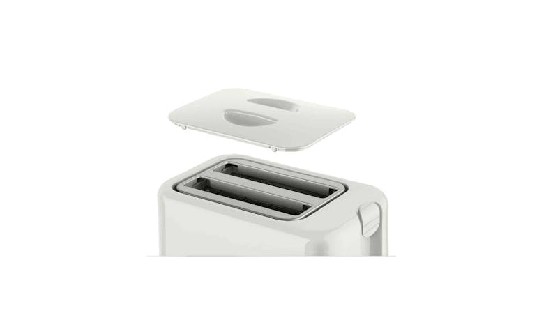 Cornell Pop-Up Toaster - White (CTEDC2000WH) - Top View