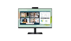 Samsung 24-inch Flat Monitor With Built-in Webcam - Black (LS24A400VEEXXY) - Main