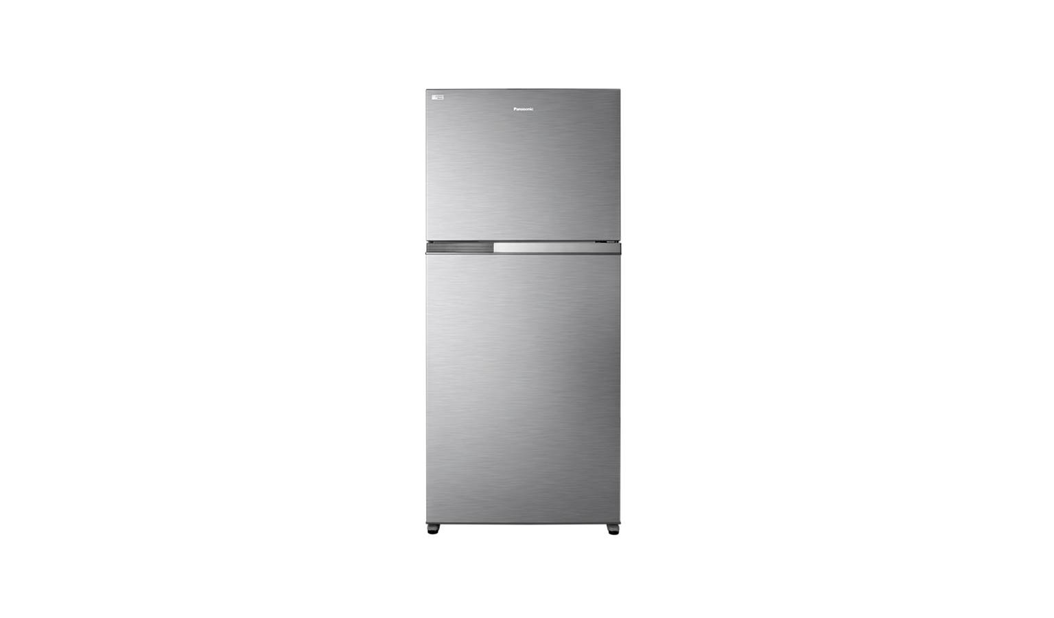 Panasonic 610L ECONAVI 2-Door Fridge - Glossy Silver Steel NR-TZ601BPSS (Main)