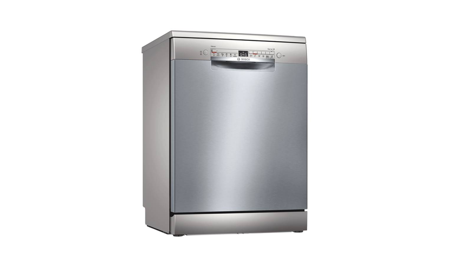 Bosch Serie 2 Free Standing 60cm Dishwasher Silver Inox