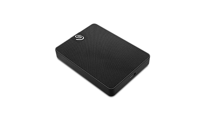 Seagate 1TB Expansion External Hard Drives & SSD - Black (STLH1000400) - Top View