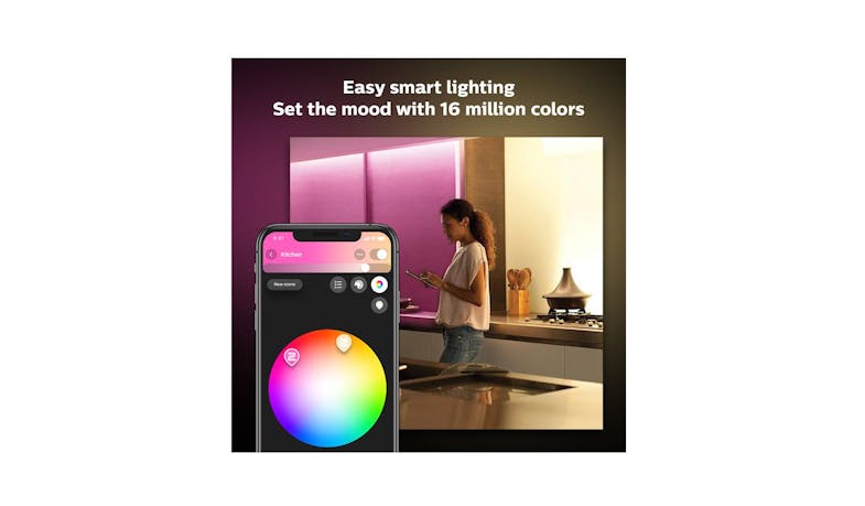 Philips Hue White and Color Ambiance LightStrip Plus V4 2m Base Kit (04)