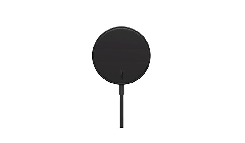 Belkin Magnetic Portable 7.5W Wireless Charger Pad – Black (WIA005MYBK) - Front View