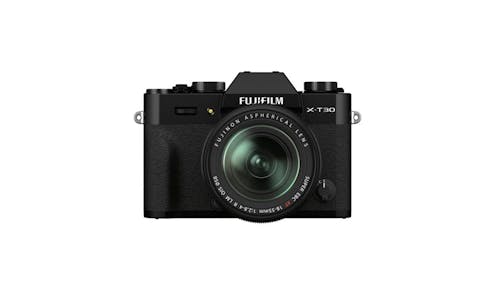 Fujifilm X-T30 II Mirrorless Digital Camera with 18-55mm Lens - Black (Main)