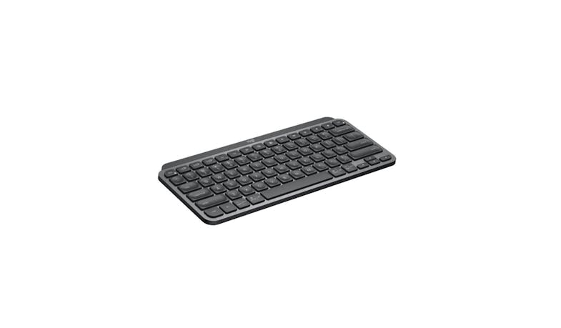 Logitech MX Keys Mini Wireless Illuminated Keyboard - Graphite (920-010505) - Side View