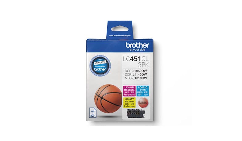 Brother Ink Cartridge (LC451CL3PK) - Main