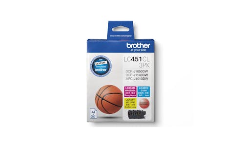 Brother Ink Cartridge (LC451XLCL3PK) - Main