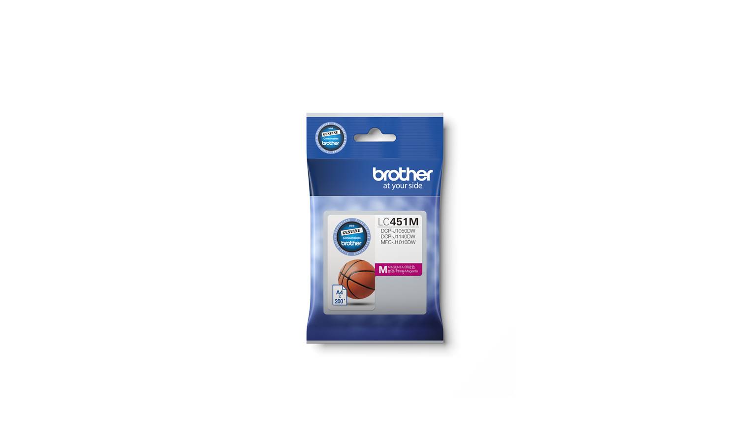 Brother Ink Cartridge - Magenta (LC451M) (Main)
