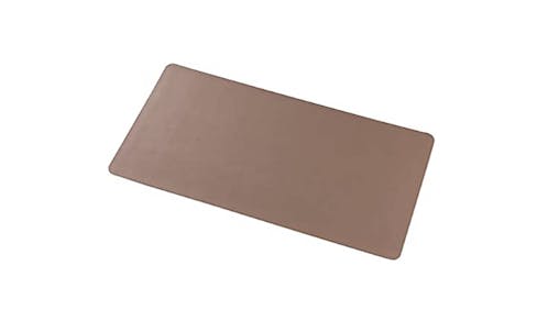 Elecom Leather Large Mouse Pad - Brown (MP-DM03BR) - Main
