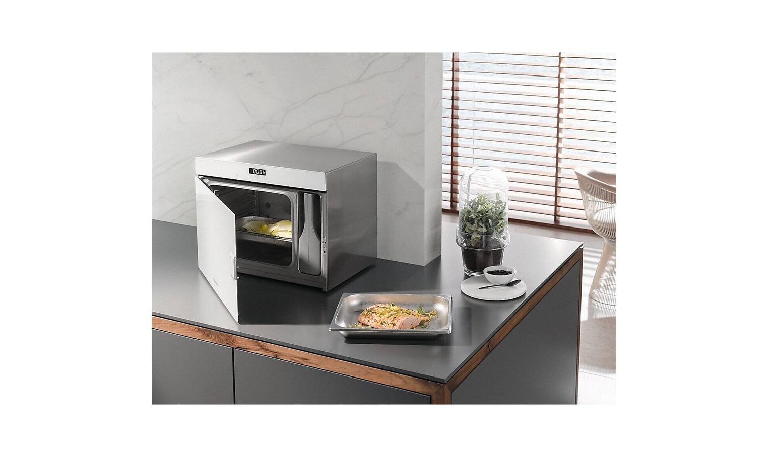 Miele DG6001 Countertop Steam Oven Brilliant White Harvey Norman