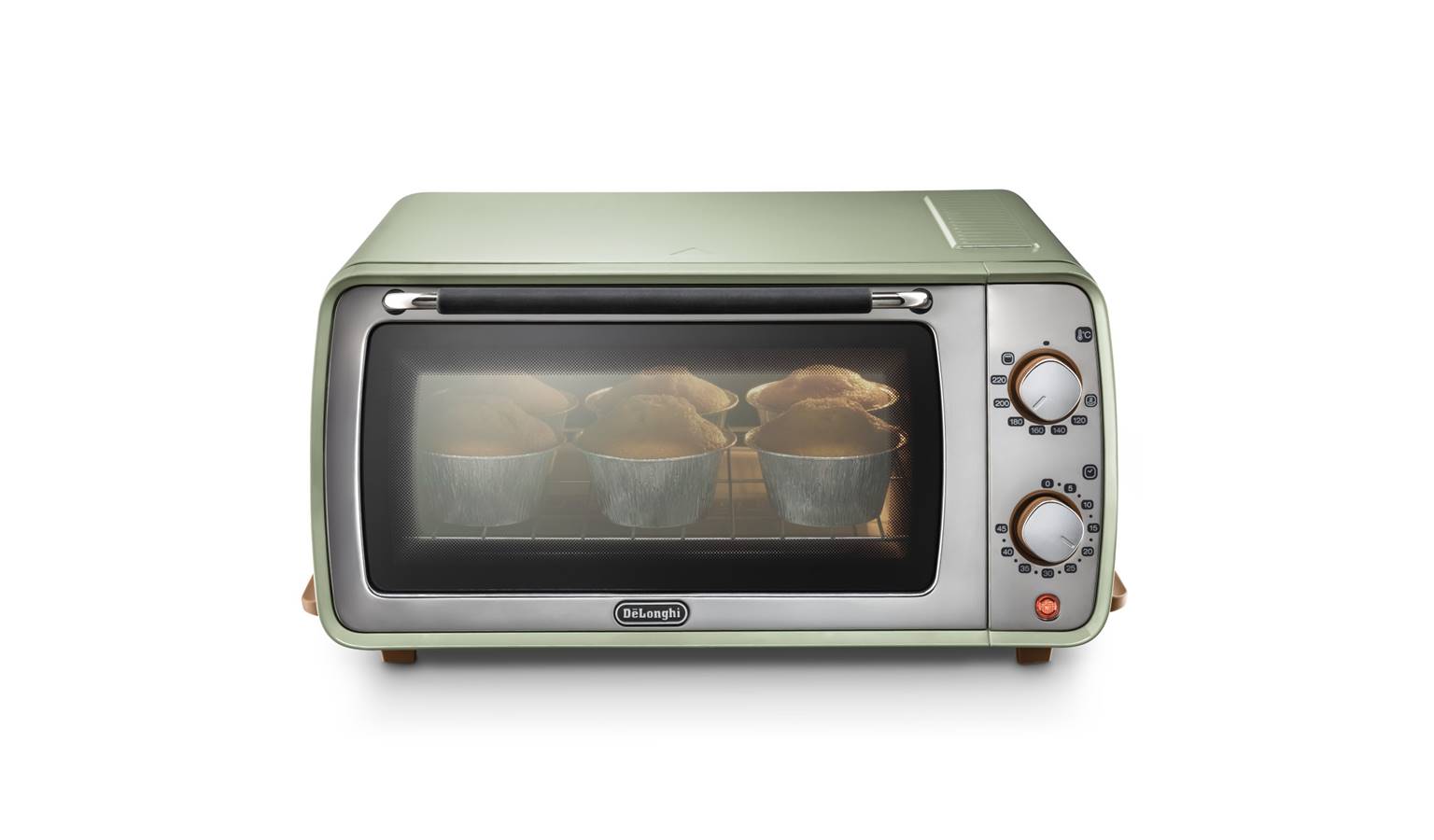 DeLonghi Icona 9L Electric Oven Green (EOI406.GR)Harvey Norman