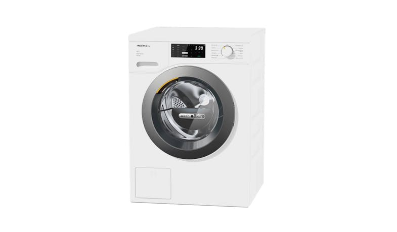 Miele WTD160WCS 8/5kg Washer Dryer - White (Side View)