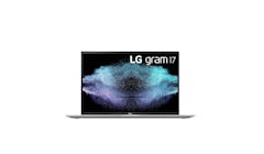 LG Gram (i5, Iris Xe Graphics, 16GB/512GB, Windows 11) 17.0-inch Laptop - Quartz Silver (17Z90P-G.AA66A3) - Main