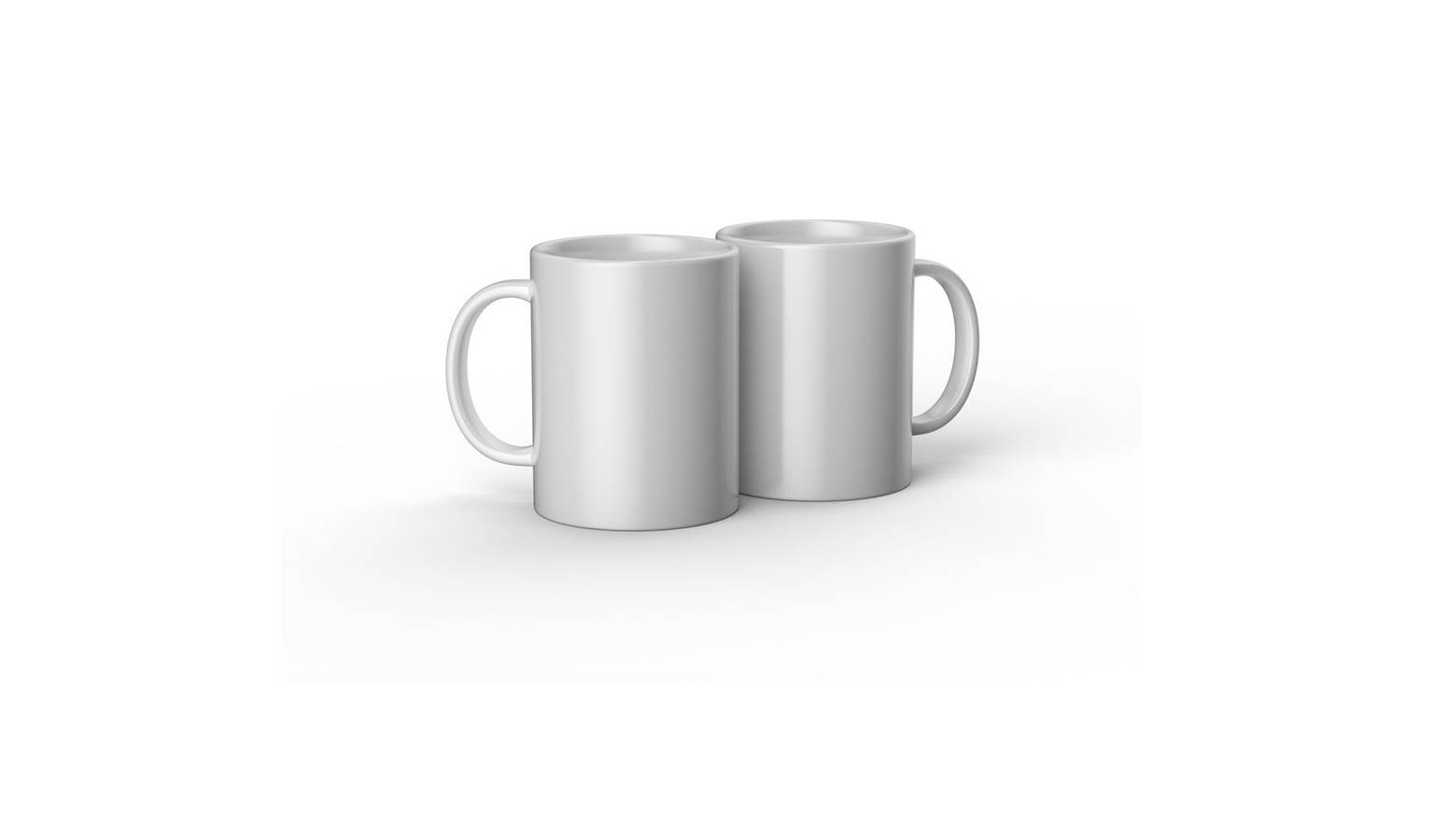 Cricut 425ml Ceramic Mug Blank (2ct) - White (2007823) - Main