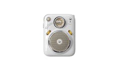 Divoom Beetles Bluetooth Portable + FM Speaker - White (Main)