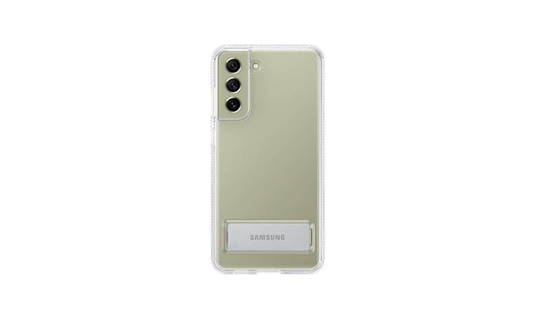 Samsung Galaxy S21 FE 5G Clear Standing Case (EF-JG990CTEGWW) - Main