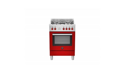 La Germania 60cm 4-burners Electric Oven Cooker - Red (RI64C61BXR) - Main