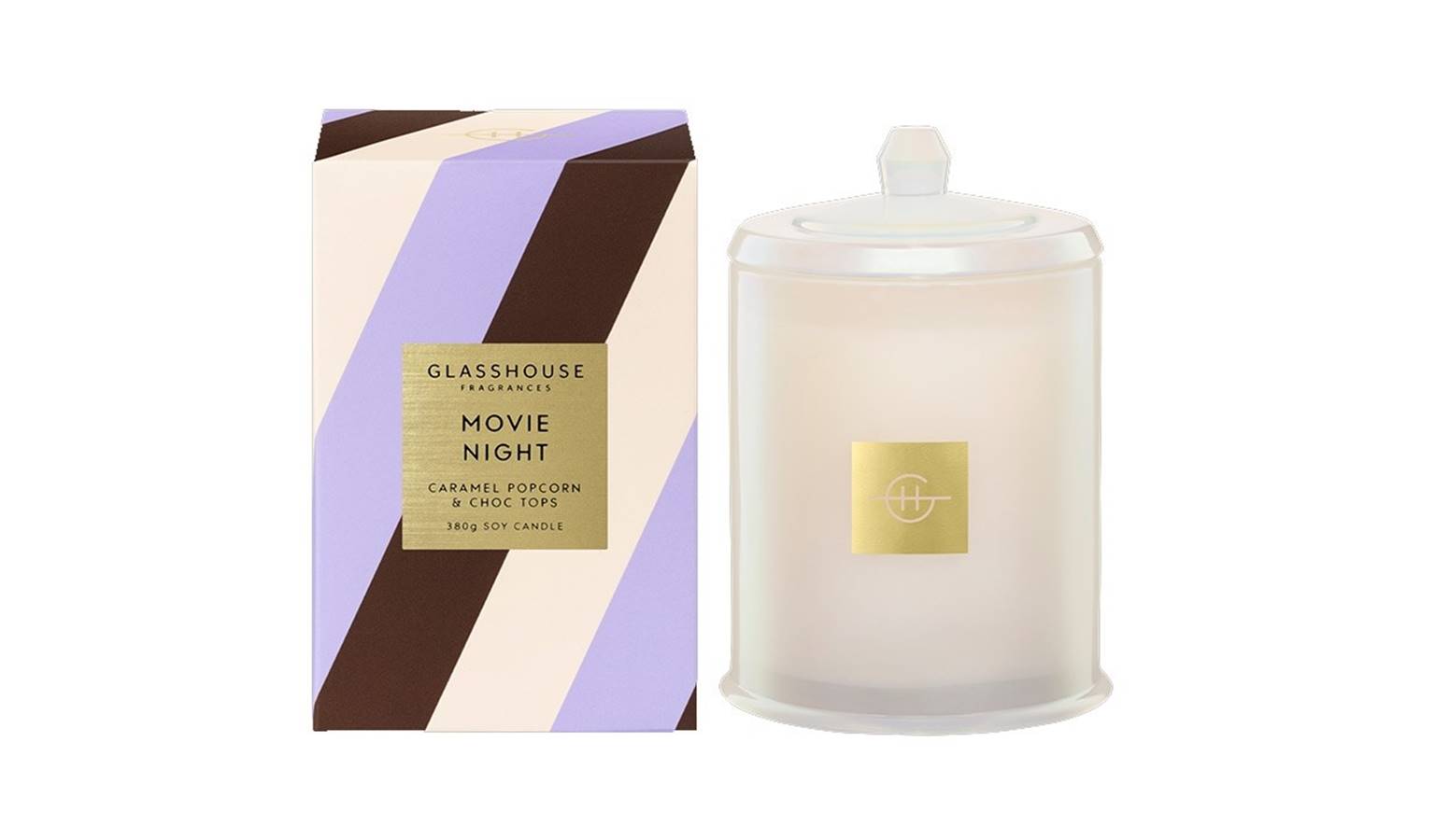 Glasshouse Limited Edition Movie Night 380g CandleHarvey Norman