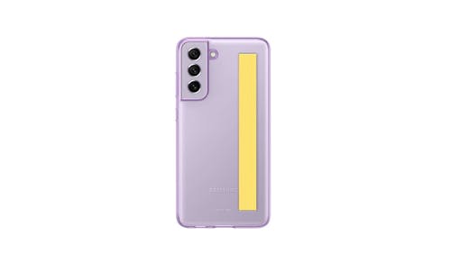 Samsung Galaxy S21 FE 5G Slim Strap Cover - Lavender (EF-XG990CVEGWW) - Main