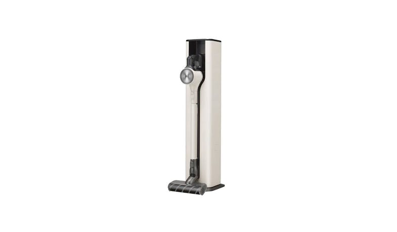 LG CordZero A9T-Ultra with All-in-One Tower Vacuum Stick (Side View)