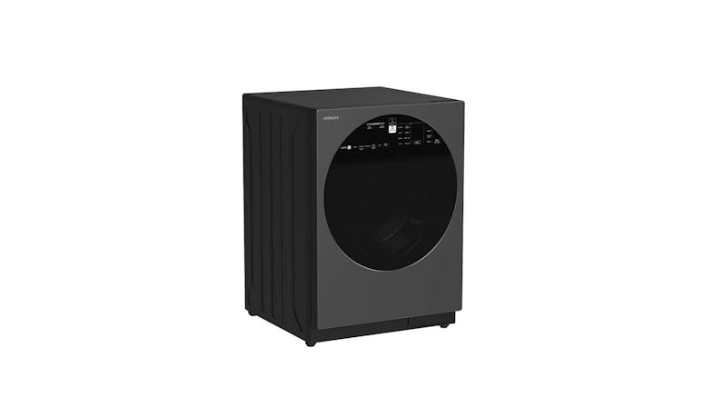 Hitachi 12kg Front Load Washer BD-120XGV (Side View)