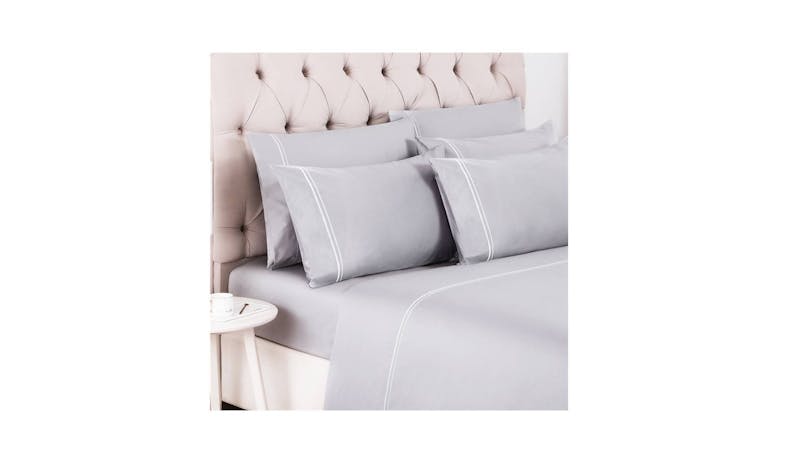 Canopy Elegant Bedset Single - Silver (Main)