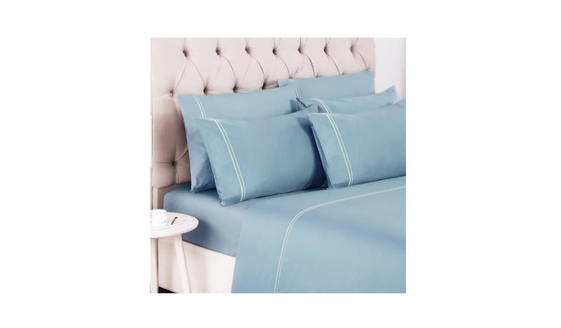 Canopy Elegant Bedset Single - Sky Blue (Main)