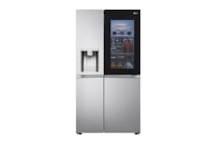 LG 617L Side-By-Side Refrigerator with InstaView Door-in-Door - New Noble Steel (GS-X6172NS) (IMG 1)