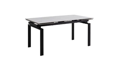 Urban Huddersfield Ceramic Top Extension Dining Table - White  (Main)