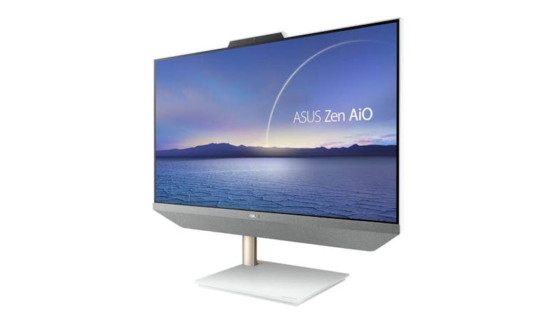 ASUS Zen AiO 24 (M5401WUAT-WA003W) 23.8-inch All-in-One Desktop - White (IMG 2)