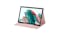 Samsung Galaxy Tab A8 Book Cover - Pink (EF-BX200PPEGWW) - Side View