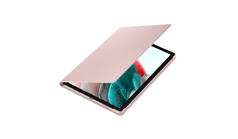 Samsung Galaxy Tab A8 Book Cover - Pink (EF-BX200PPEGWW) - Side View