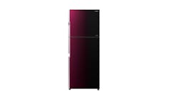 Hitachi Stylish Line 366L Glass Refrigerator - Gradation Rose Red (R-VGX450PMS9-XRZ)