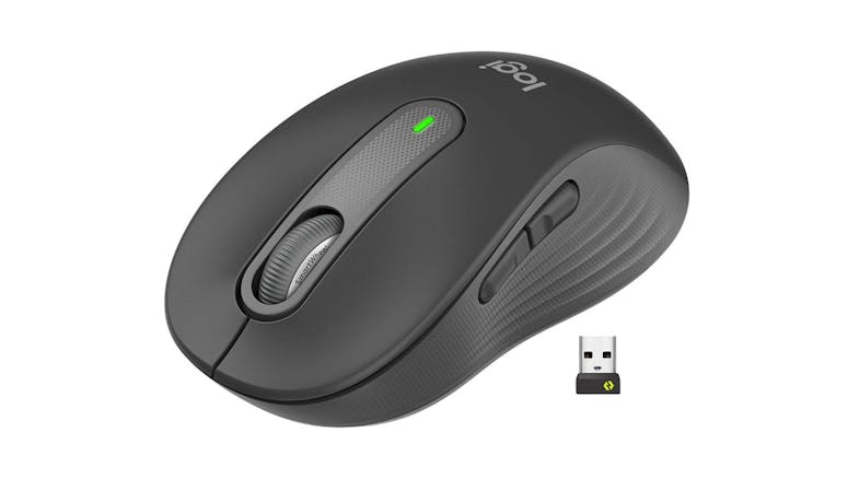Logitech M650 L Signature Wireless Mouse - Graphite (910-006247)