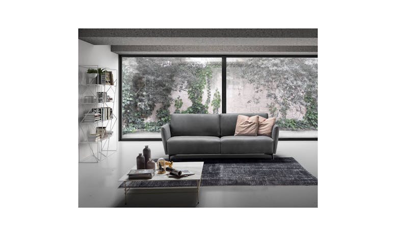 Icaro Italian Made Full Leather 2.5 Seater Sofa (Main)