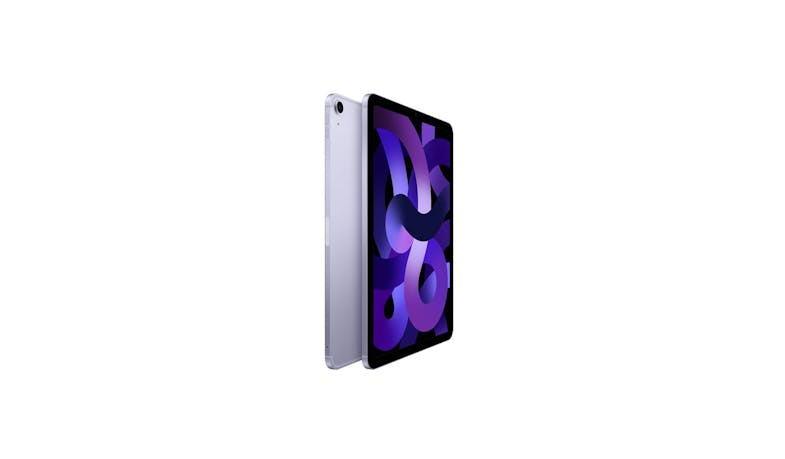 Apple iPad Air 10.9-inch 256GB Wi-Fi + Cellular - Purple (MMED3ZP/A) - Side View