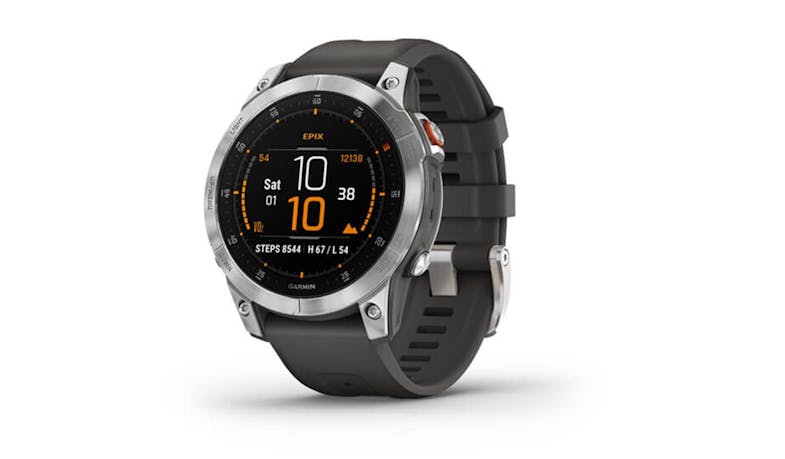 Garmin Epix 47mm Premium Outdoor Smartwatch (Slate Steel) (IMG 1)
